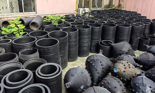 自主研發(fā)新型剛?cè)峤Y(jié)合雙密封自鎖實壁纏繞管