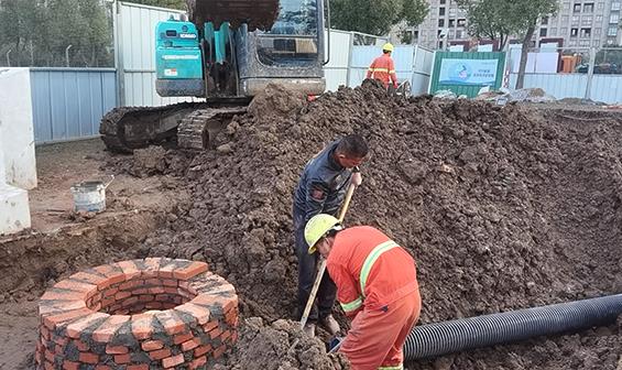 綠地法治公園雨水管道修復工程